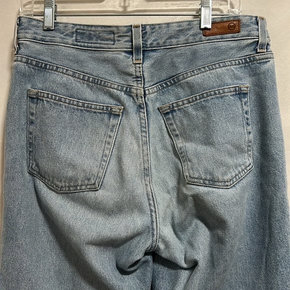 AG Alexxis high rise vintage straight jean size 29 light wash long baggy relaxed - Picture 8 of 13